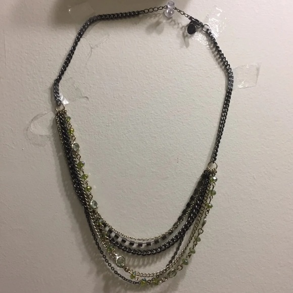 6 layers necklace set new without tags in  box - Picture 2 of 5